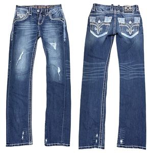 SOLD ✨ Rock Revival ✨ Orson Straight Mens Jeans